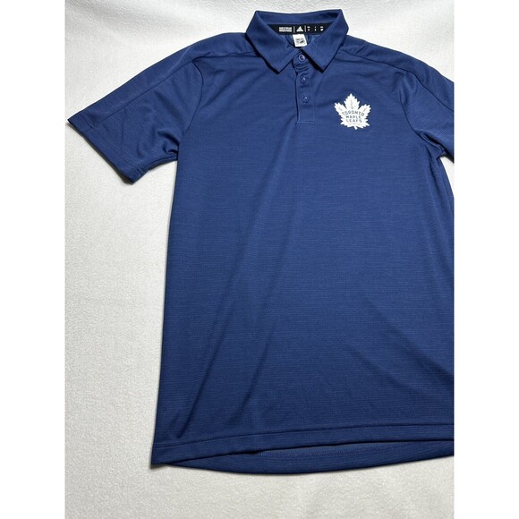 NEW Adidas Toronto Maple Leafs Game Mode Polo Golf Shirt Men’s Small NWT Hockey - Picture 4 of 15